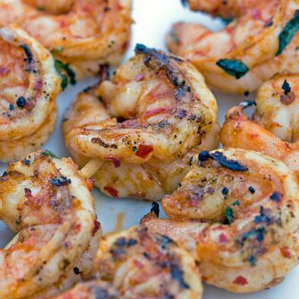 Spicy Grilled Shrimp Skewers