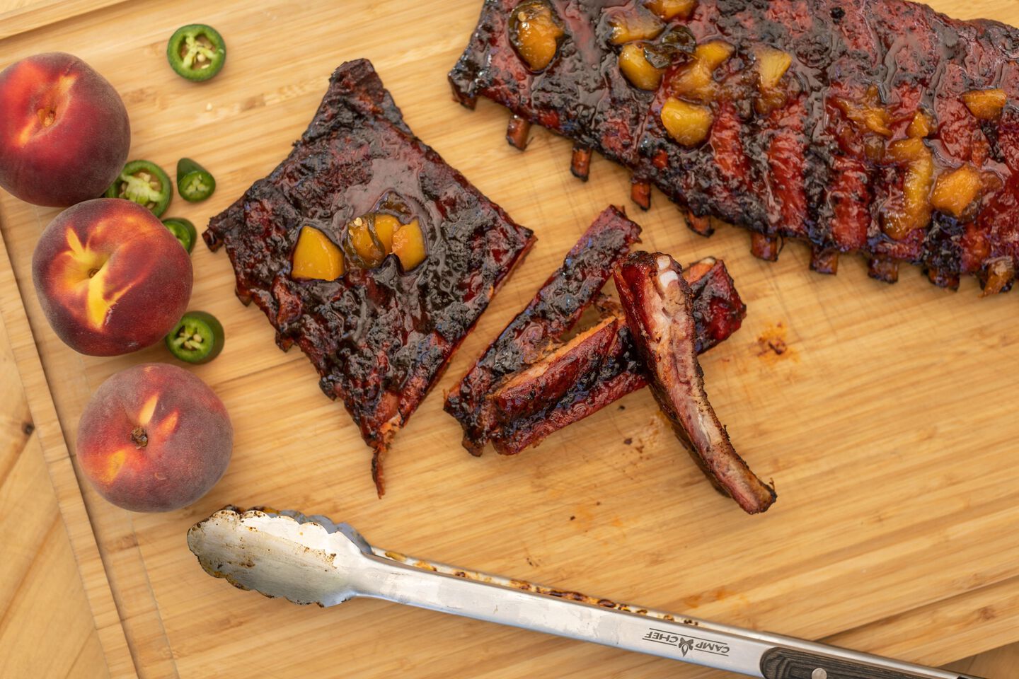 peach jalapeno rib recipe