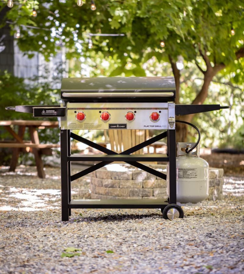 Chef camp deals grill