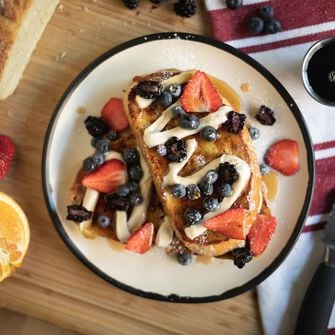 French Toast with cream cheese spread French Toast with cream cheese spread
