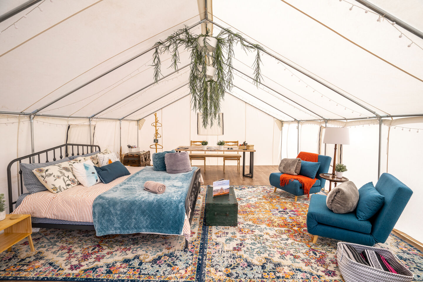 inside tent inside tent
