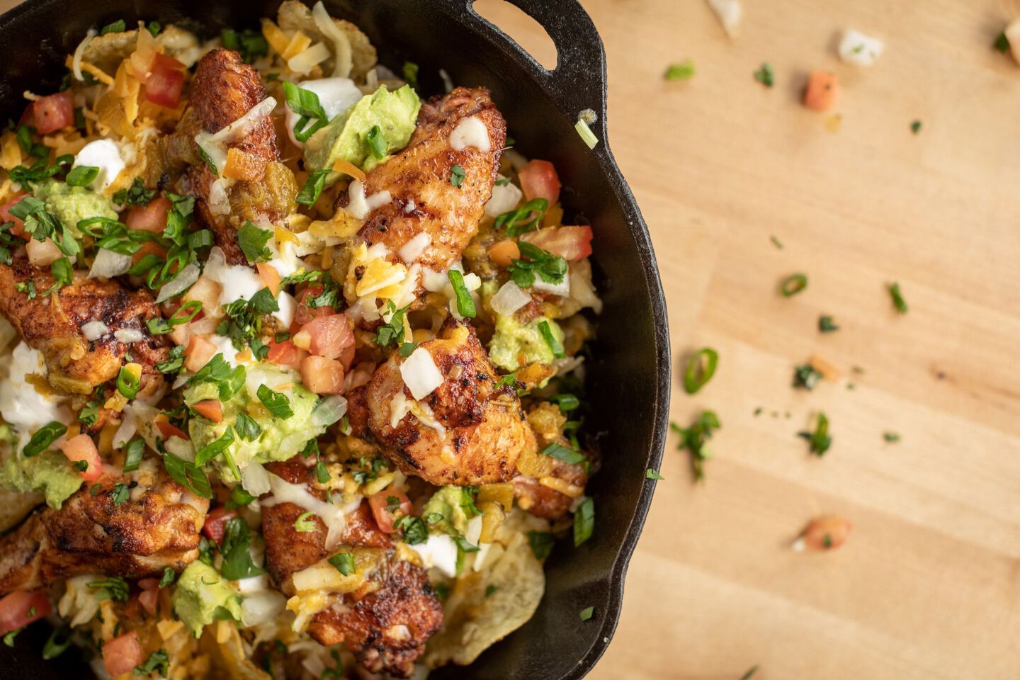 Loaded New Mexico Hatch Chili Wings