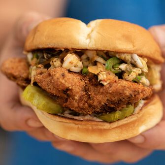 Spicy Chicken Sandwich Spicy Chicken Sandwich