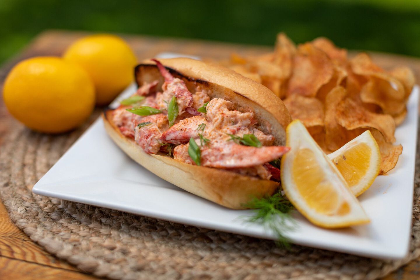 smoked lobster roll