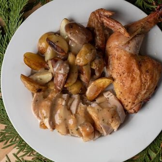 Roasted Butter Herb Chicken Roasted Butter Herb Chicken