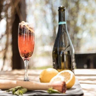 Blackberry Mint Mimosa Blackberry Mint Mimosa