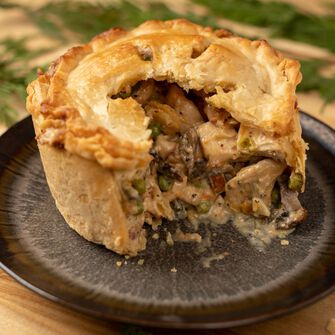 Oven Baked Turkey Pot Pie