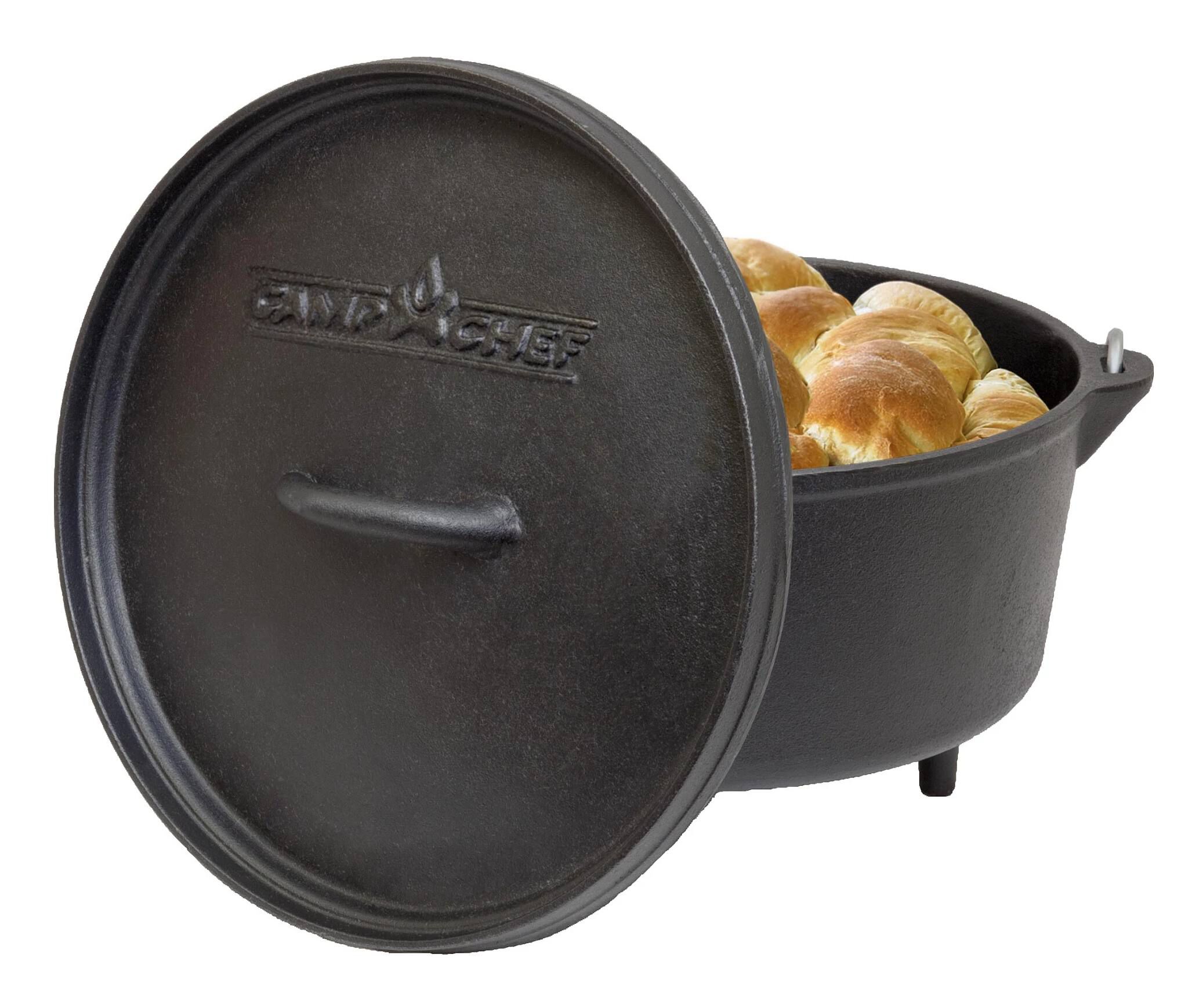 Camp Cheff ダッチオーブン Amazon.com: Camp Chef Deluxe 12 Dutch Oven - Cast Iron Dutch