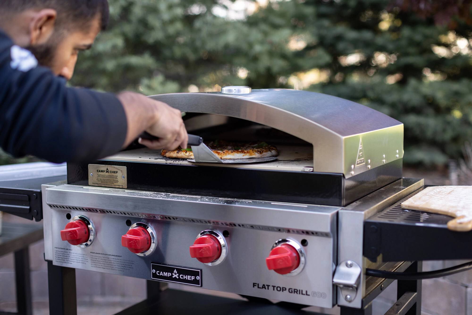 Flat Top 600 Pizza Oven Accessory and More Camp Chef