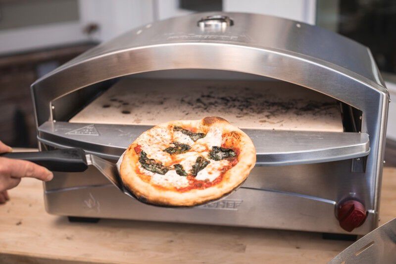Spatula for pizza in stainless steel - INOX RVS FOR FOOD INDUSTRY