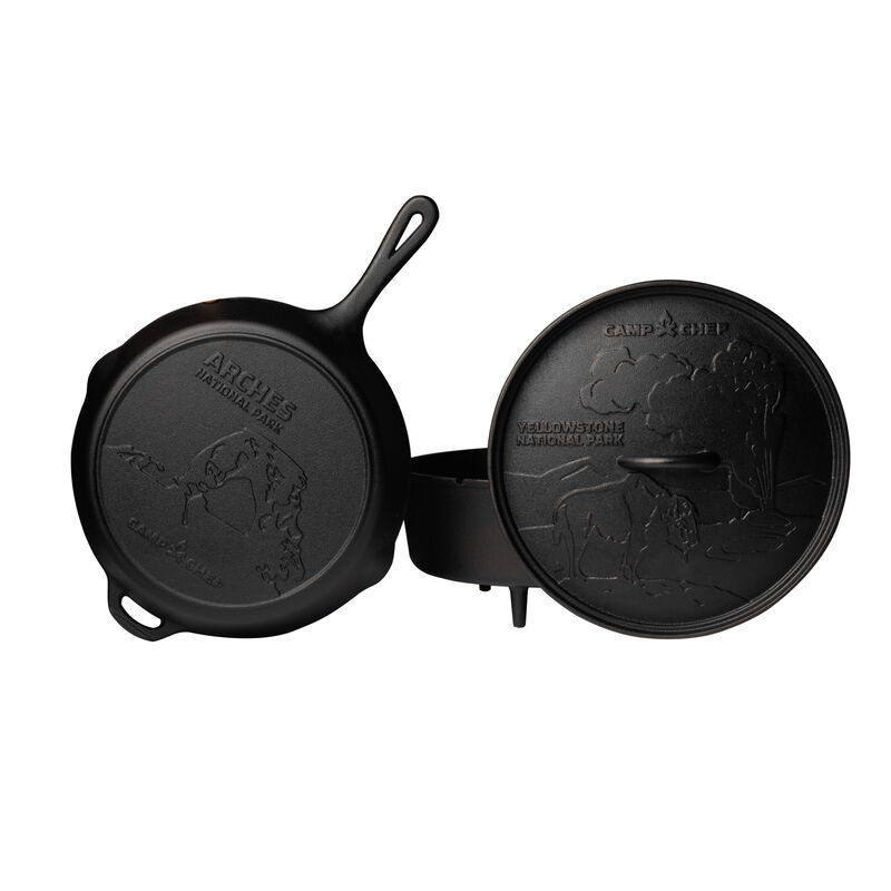 BomgaarsSupply - #Bomgaars In-Store Special!!! 5 or 6 Pc. Cast Iron  Cookware Set by Camp Chef Now Only $49.99 Your Choice!!!!! Stop in before  June 30th – While Supplies Last – You