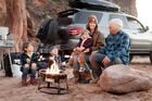 Redwood Fire Pit