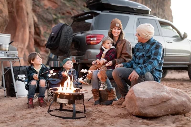 Redwood Fire Pit