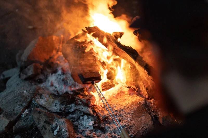 Single Square Cooking Iron