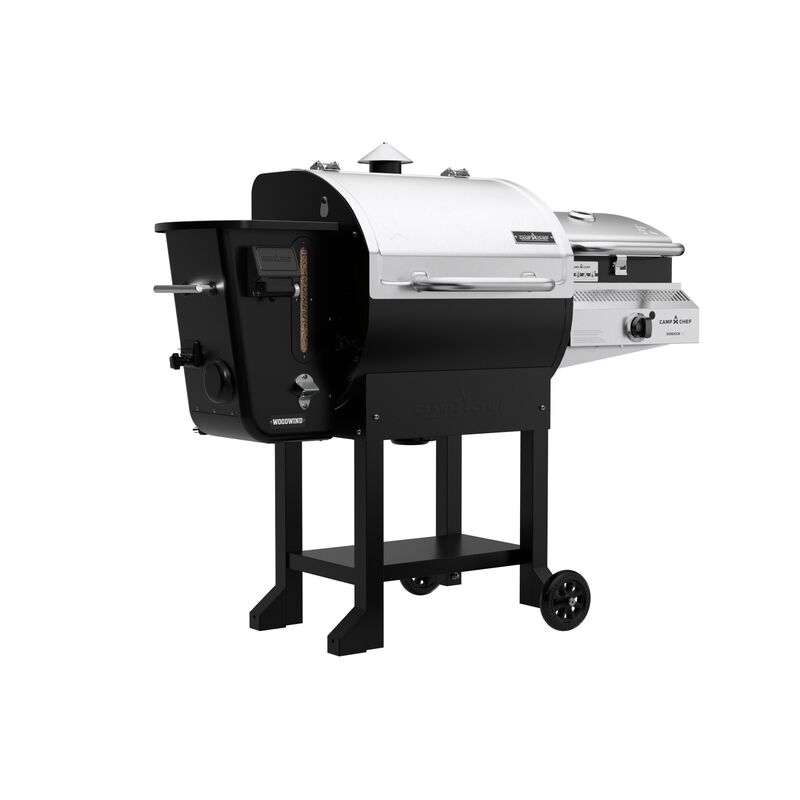 Camp Chef Woodwind SS 24 Pellet Grill With Propane Sidekick Sear