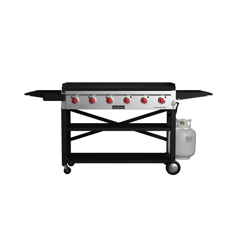 Camp Chef 14 x 16 Professional Flat Top Steel Griddle in the Grill Cookware  department at