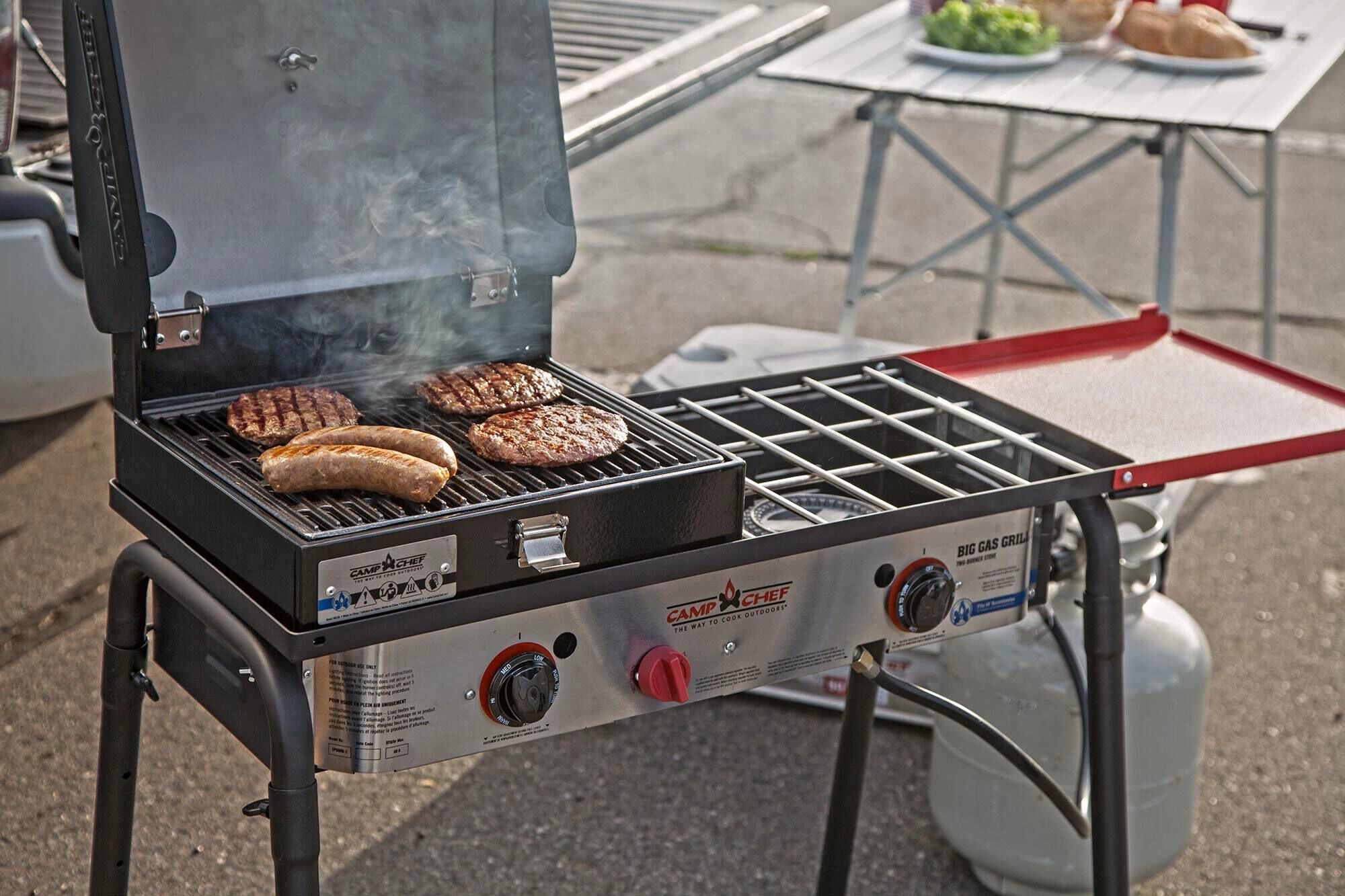 Big gas bbq discount