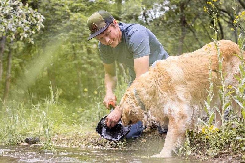 Leather Arrowhead Patch Hat