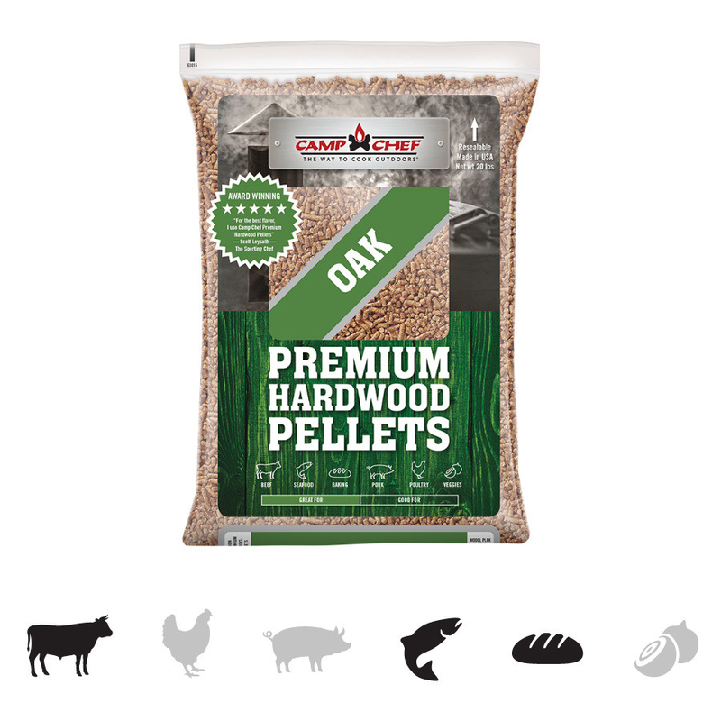 Oak Pellets and More Camp Chef
