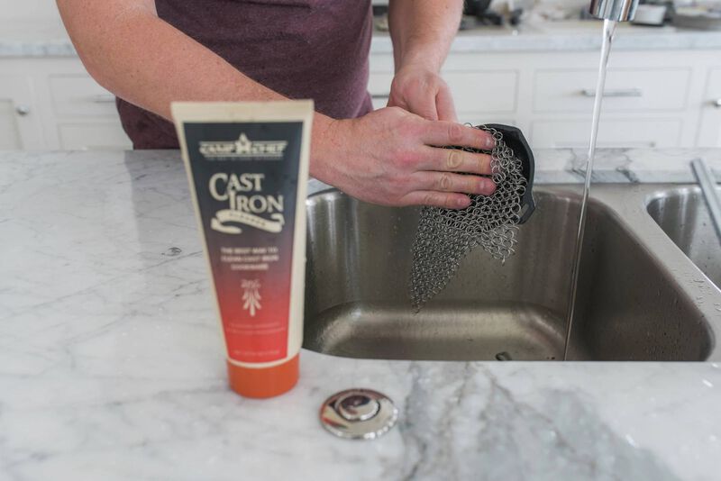 Chain Mail Scrubber