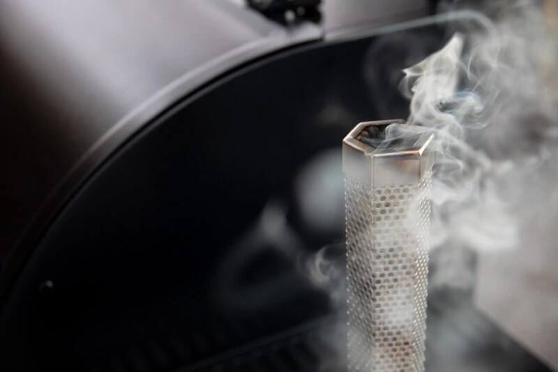 Tube pellet smoker hot sale