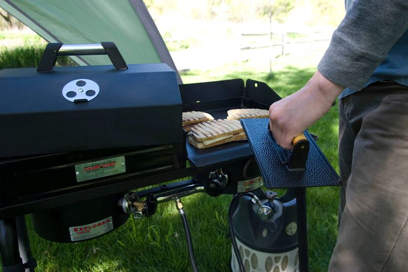 Cast Iron Bacon & Panini Press and More Camp Chef