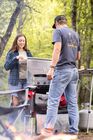 Blue Campsite T-Shirt - M