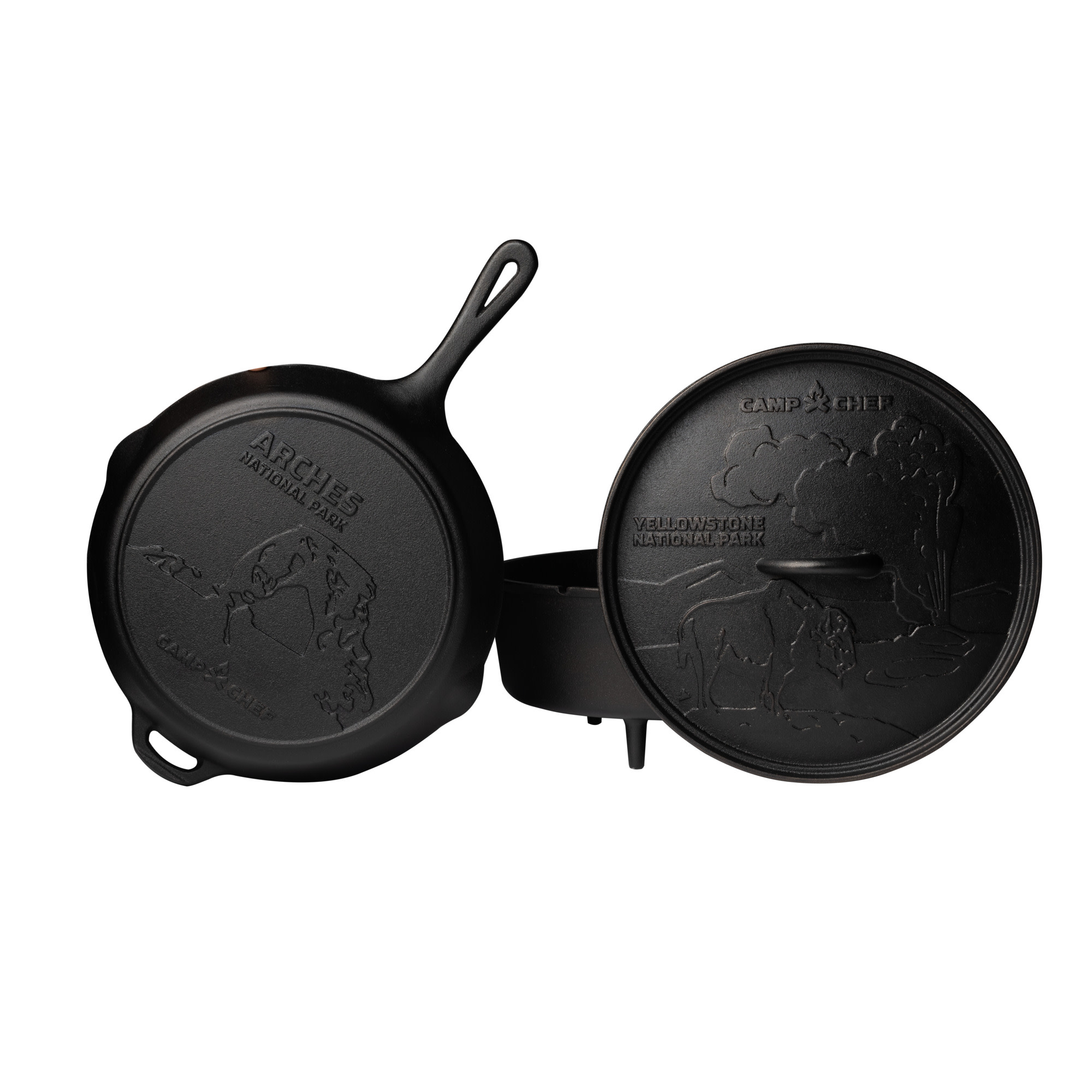 National Parks Cast Iron Set and More Camp Chef