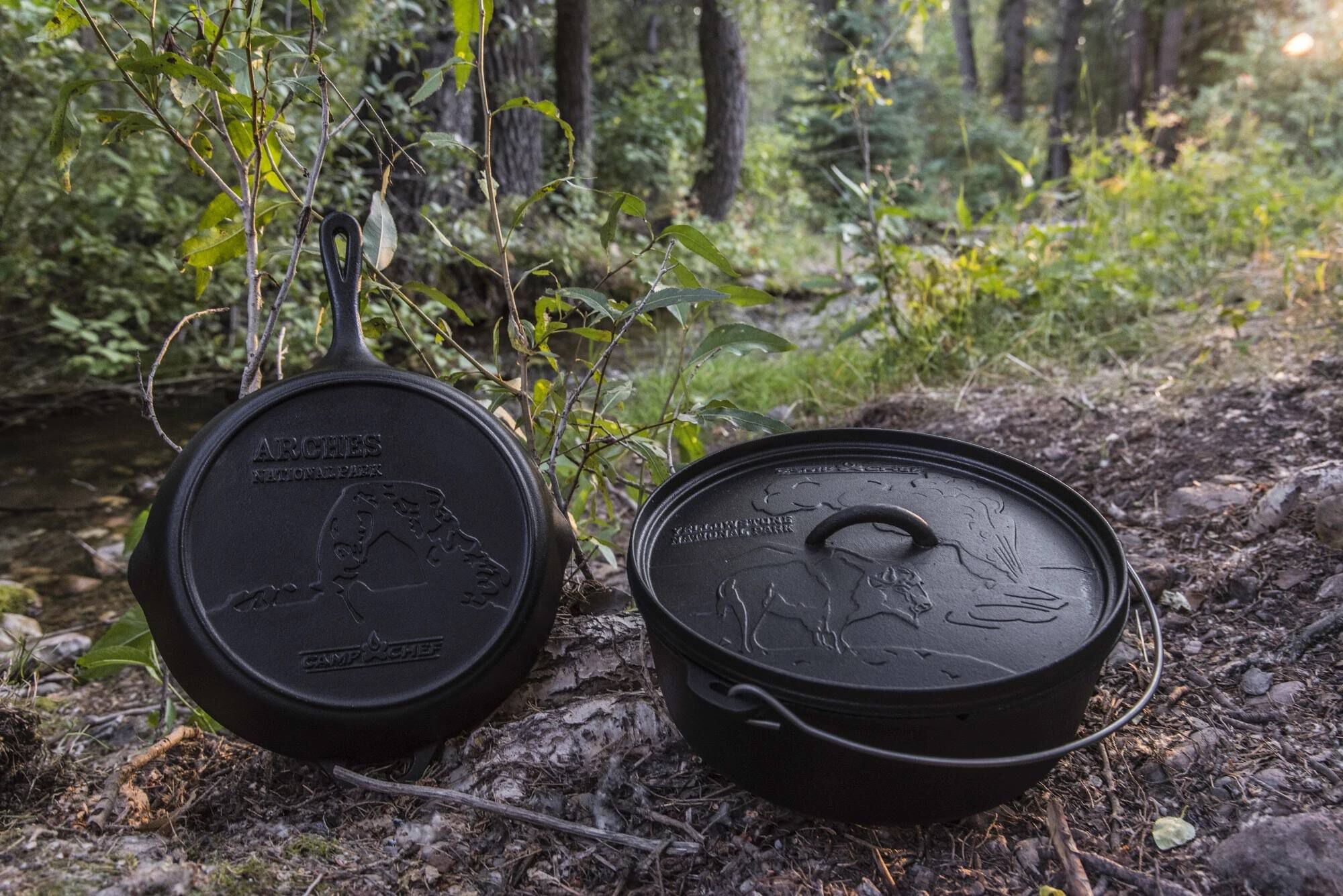 National Parks Cast Iron Set and More Camp Chef