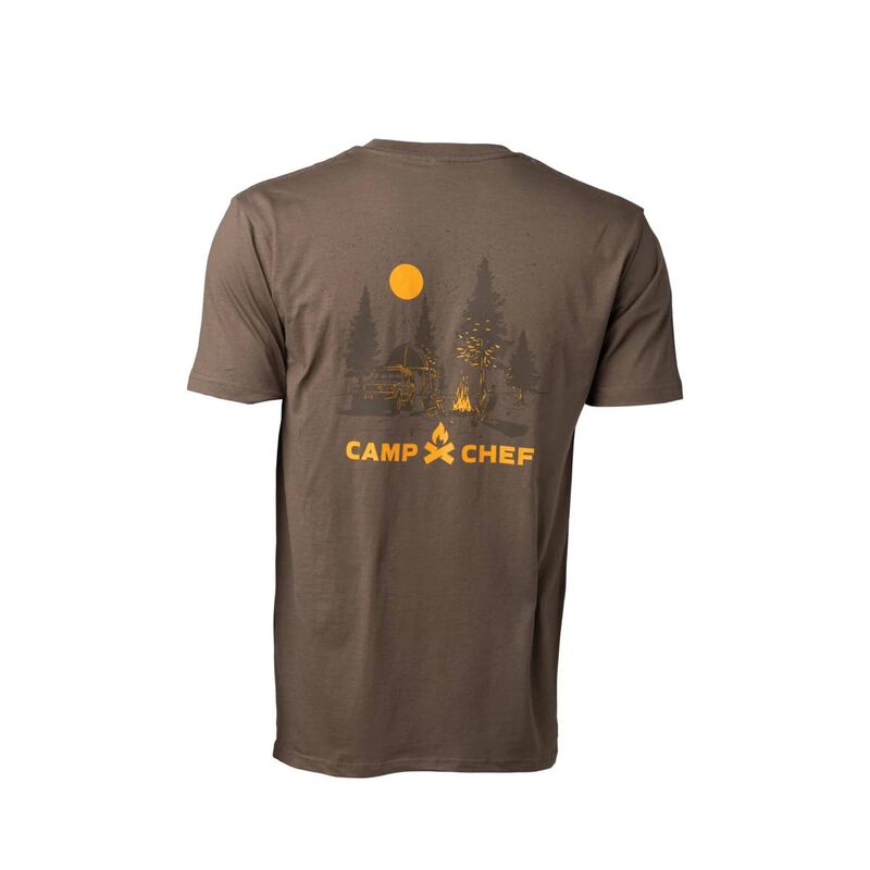 Brown Campsite T-Shirt - M