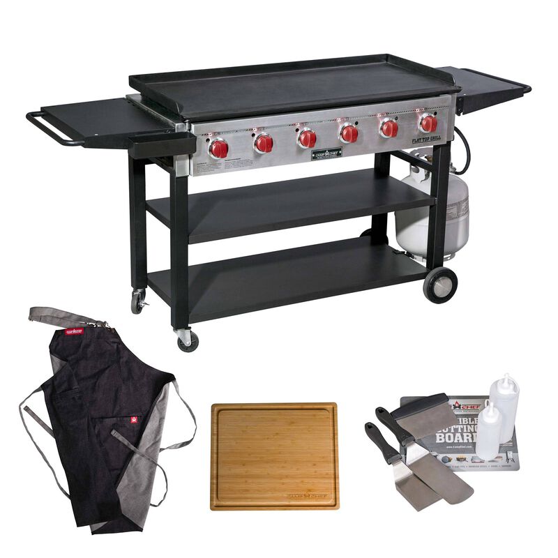 Flat Top Grill 900 Starter Kit and More Camp Chef