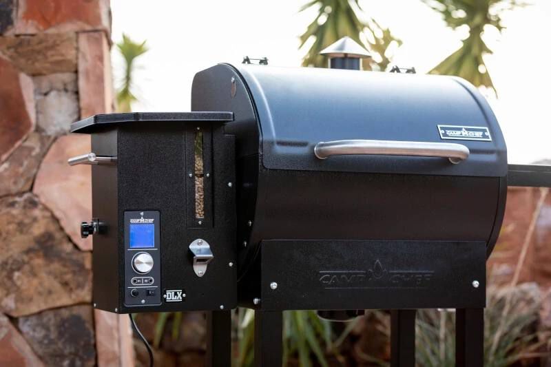 DLX 24 Pellet Grill Black and More Camp Chef
