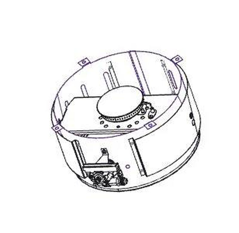 Replacement Burner Drum Asm