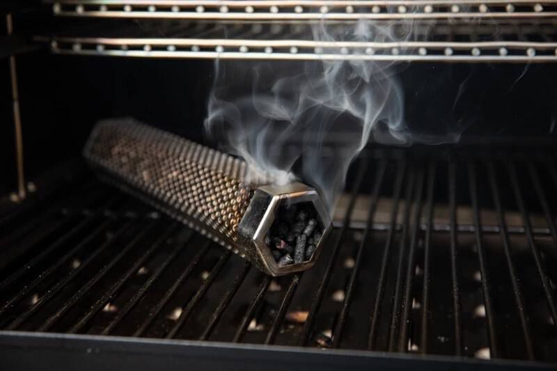 Tube pellet smoker hot sale