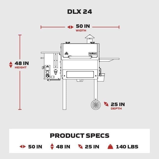 Camp chef cheap smokepro dlx 24