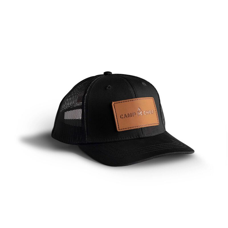 Leather Patch Trucker Hat and More Camp Chef