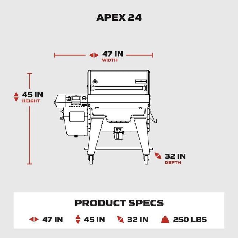 Apex 24 Pellet Grill