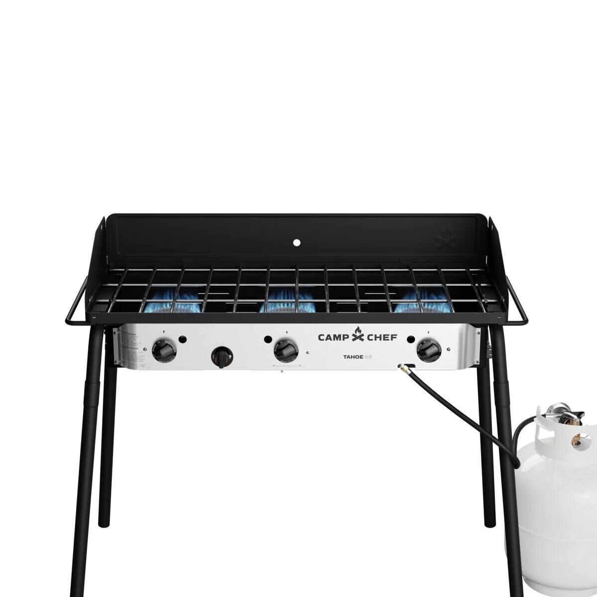 3 burner camp stove discount