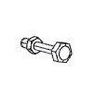 Auger Shear Pin with Nut