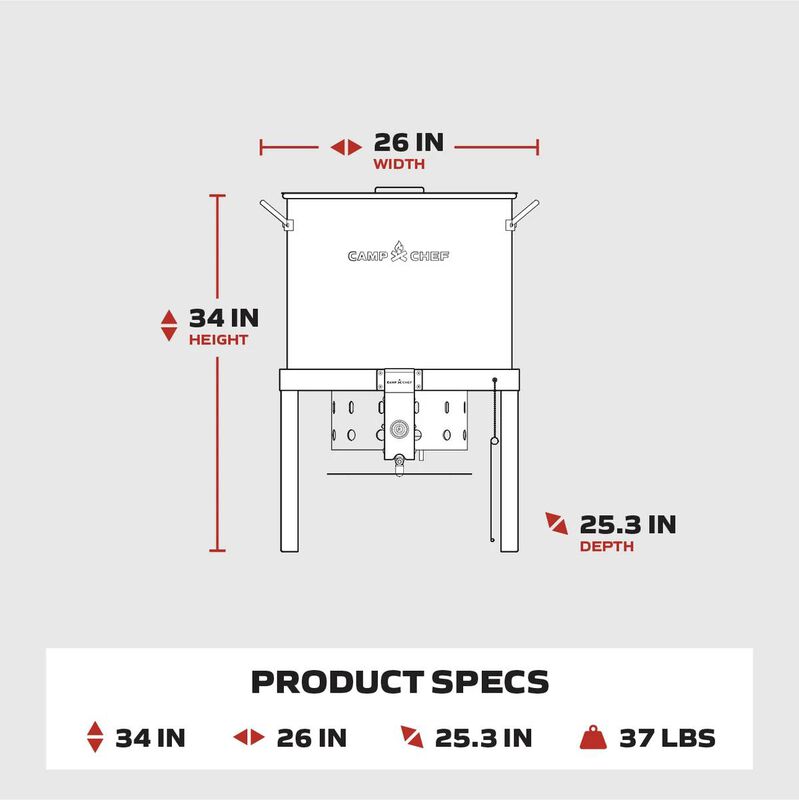100 QT Outdoor Cooker