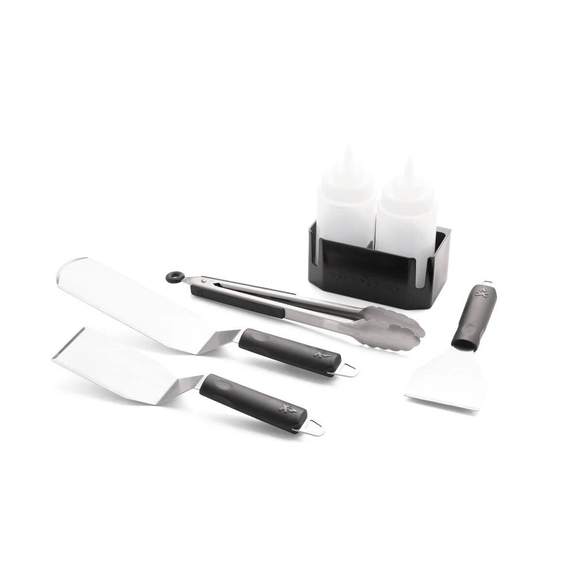 Griddle tool set top