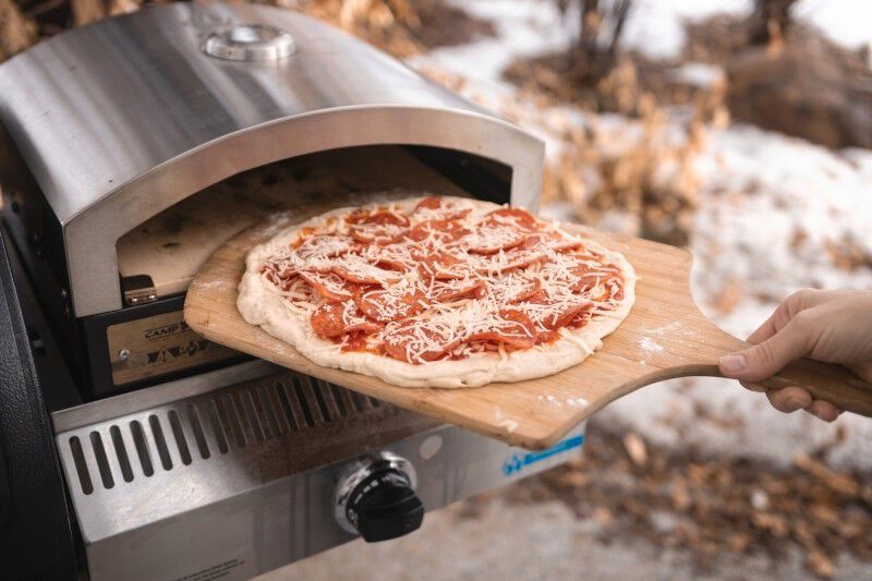 Handelsmerk staart hoekpunt Italia Pizza Peel and More | Camp Chef
