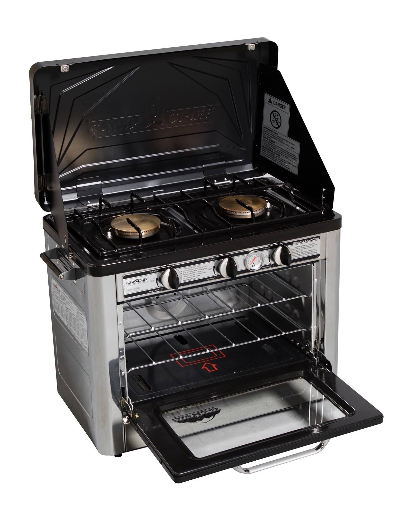 Propane camping deals oven