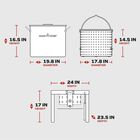 80 QT Outdoor Cooker