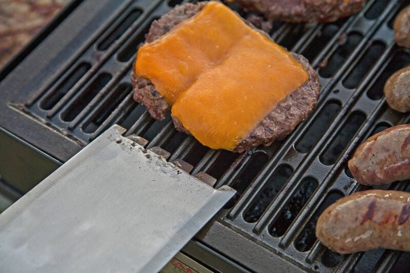 Stainless Steel Grill Box Spatula