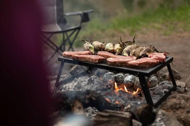 Camp Chef Lumberjack Over Fire Grill 36