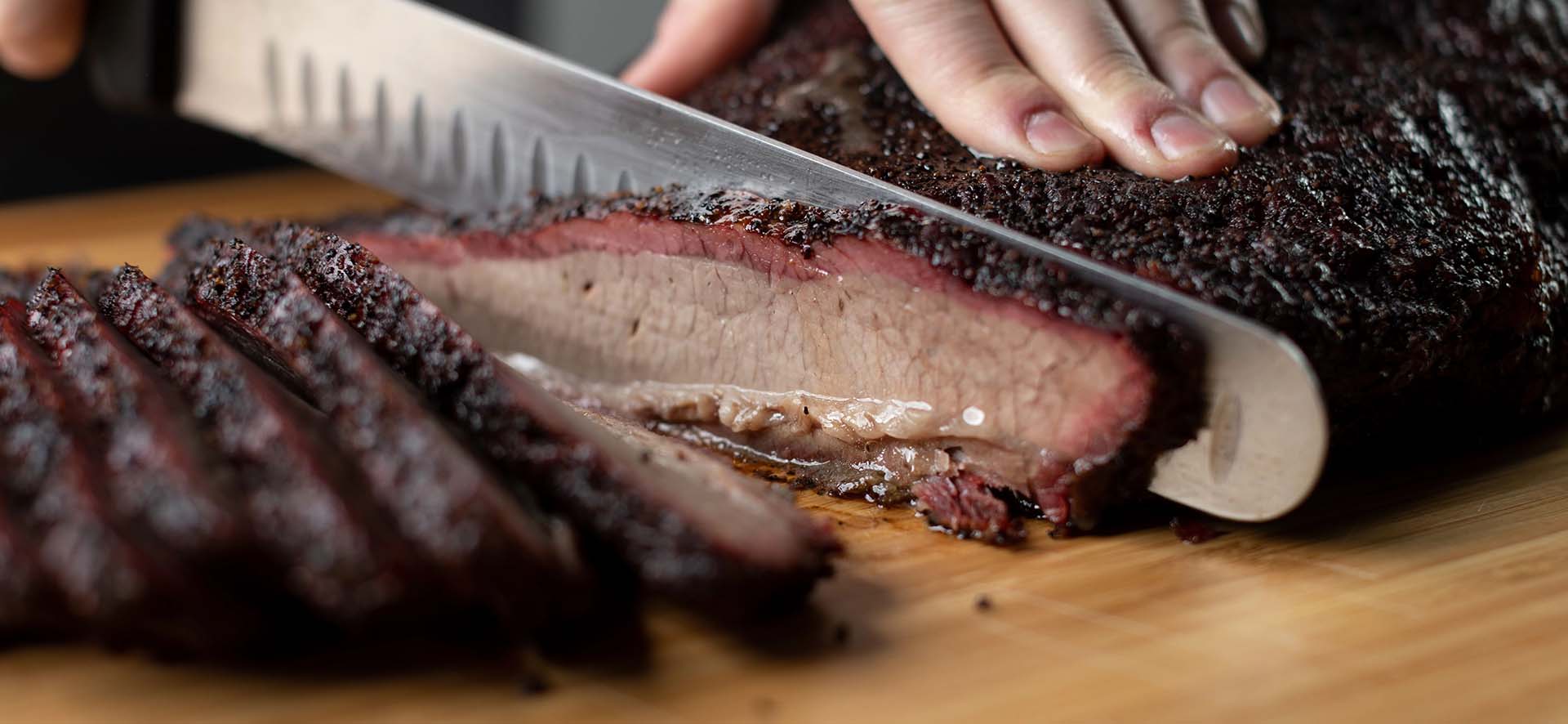 brisket on the grill propane