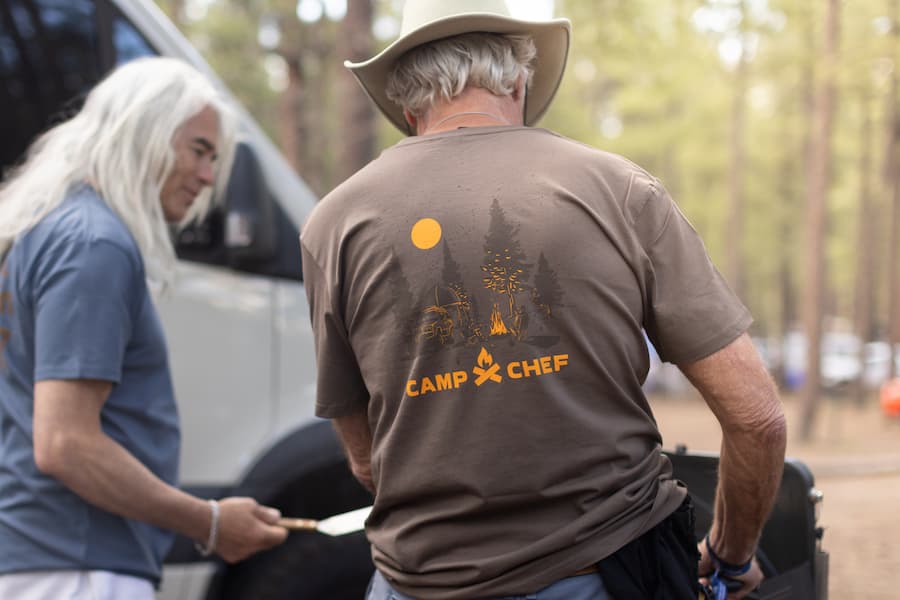 Brown Campsite T-Shirt - XL Details