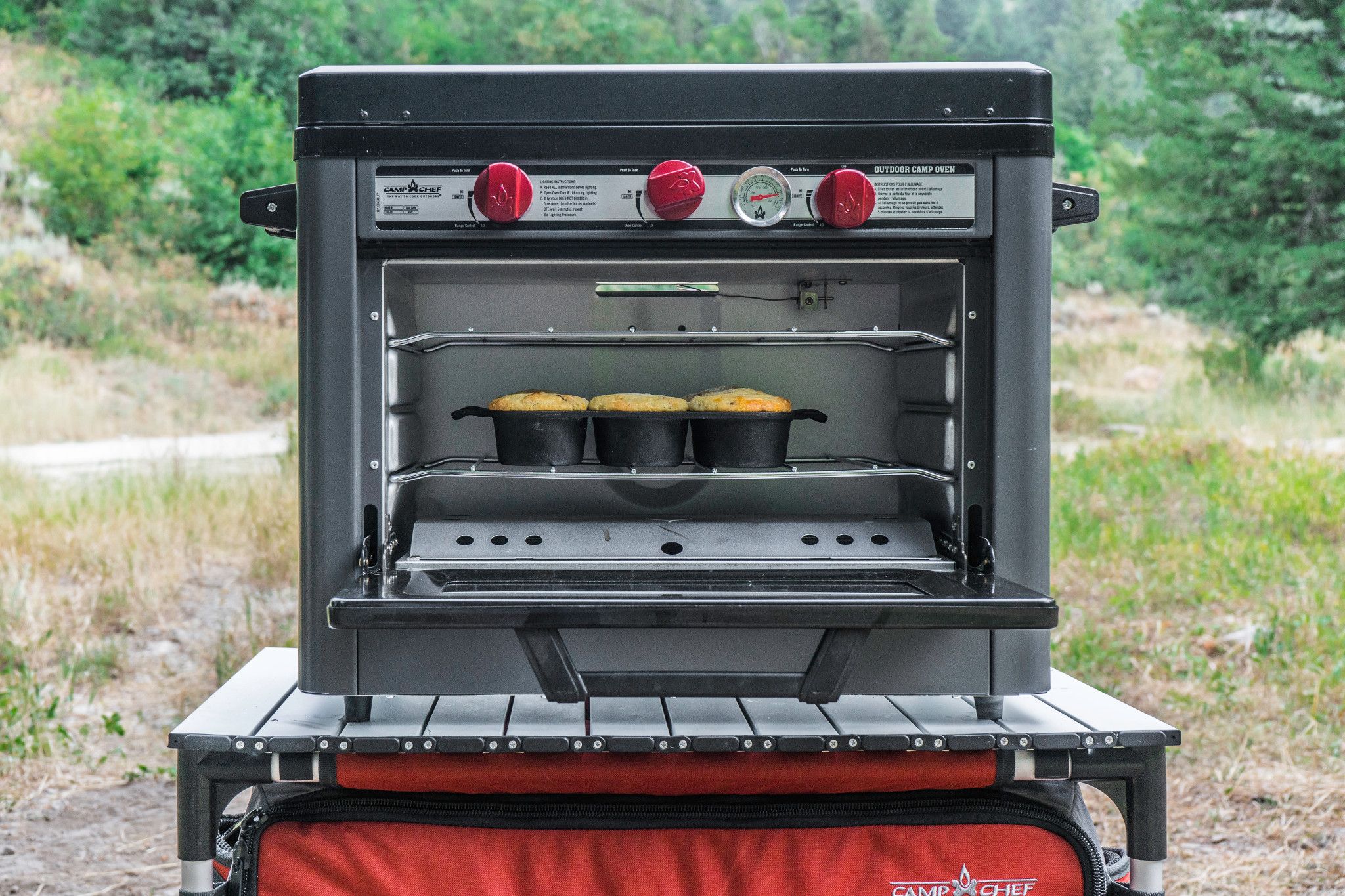 Coleman Camp Oven Combo Propane Stove Oven